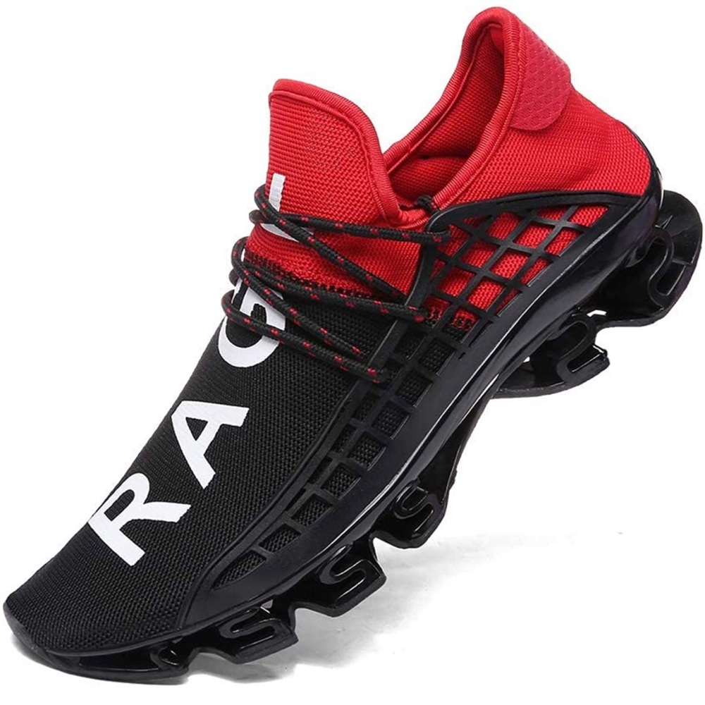 Slip On Blade Mesh Fashion running Sneakers Athletic size 44/10